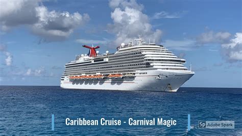 Carnival Magic Eastern Caribbean spreadsheet